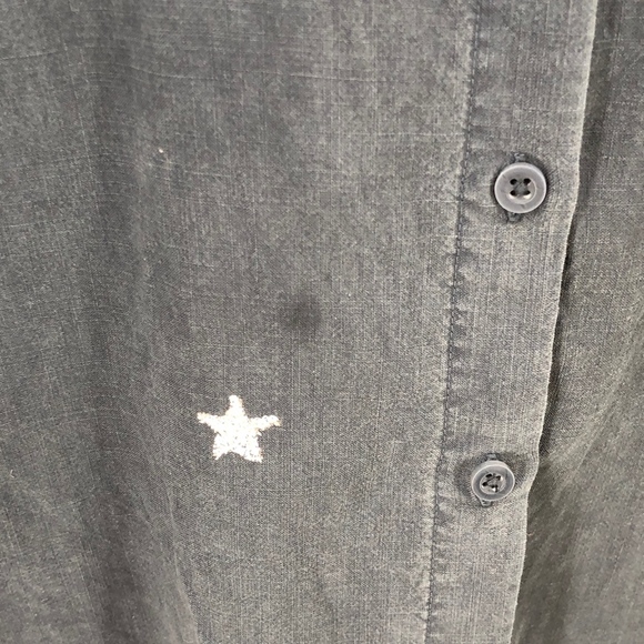 Anthropologie Cloth & Stone buttdown stargazer Top - Picture 4 of 8